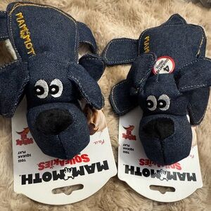 Mammoth Denim Dog Toys pack of 2
